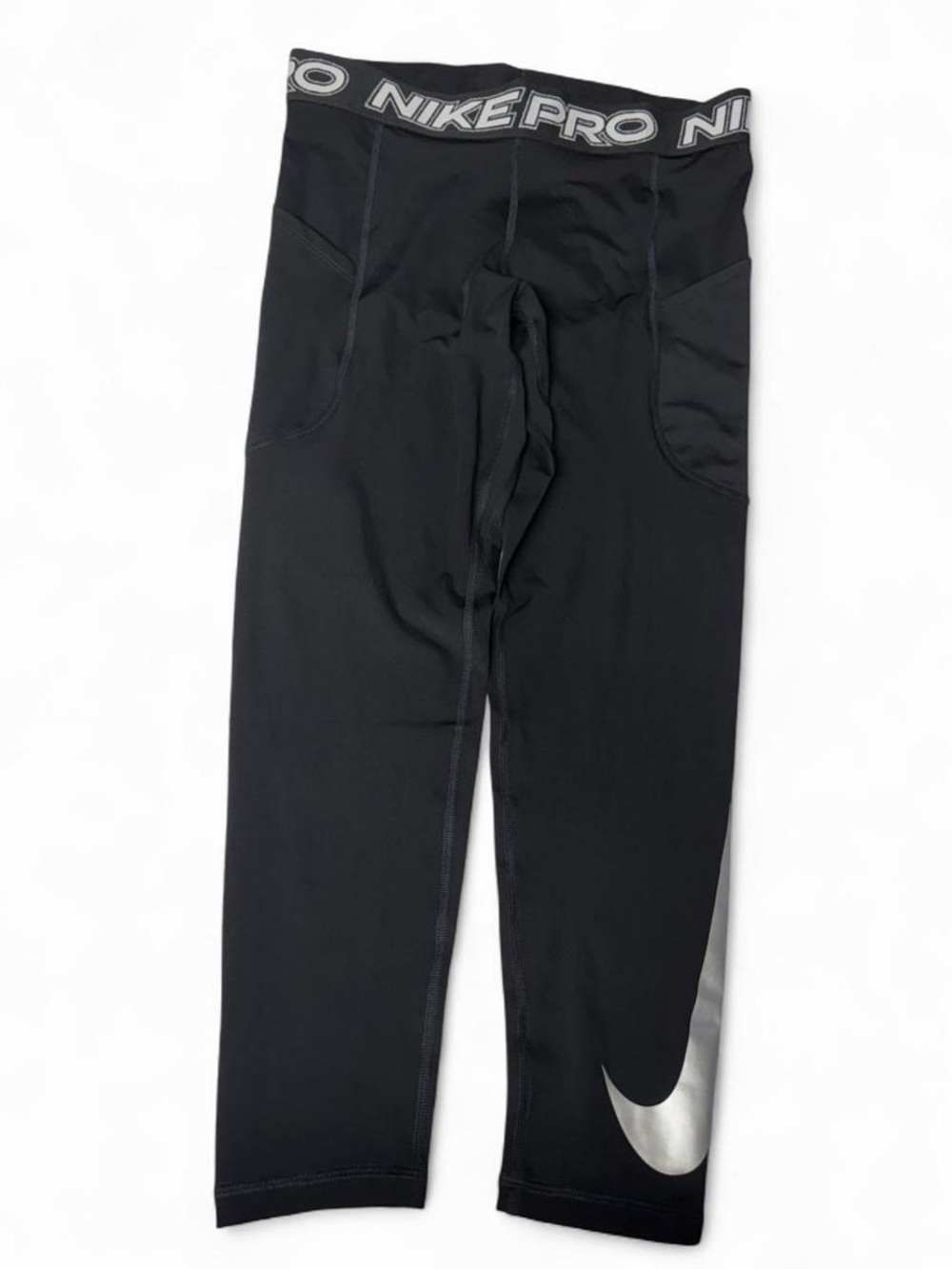 Nike Pro Dri-FIT Mid-Rise 7/8 Leggings Black Women’s Large NWT